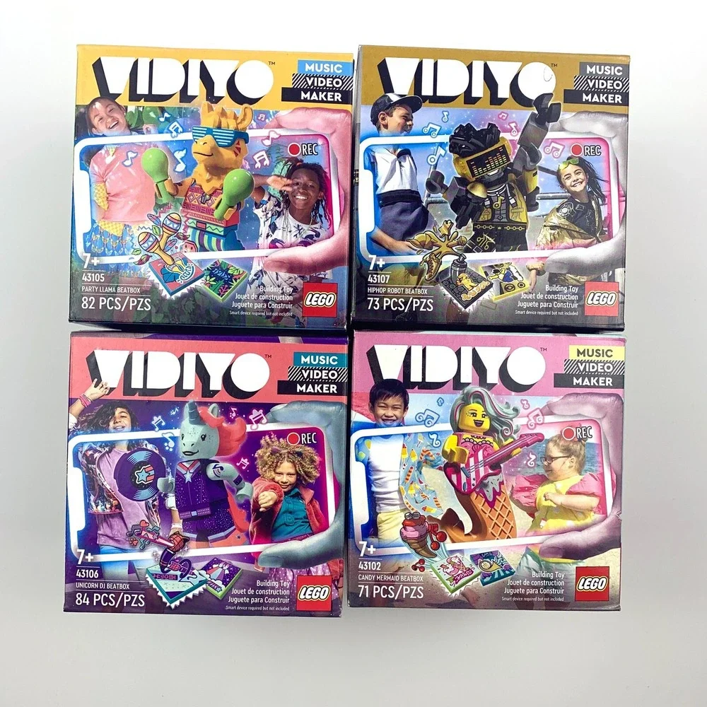 Lego Vidiyo 43102 43105 43106‎ 43107 Candy Mermaid Party Llama DJ Unicorn HipHop